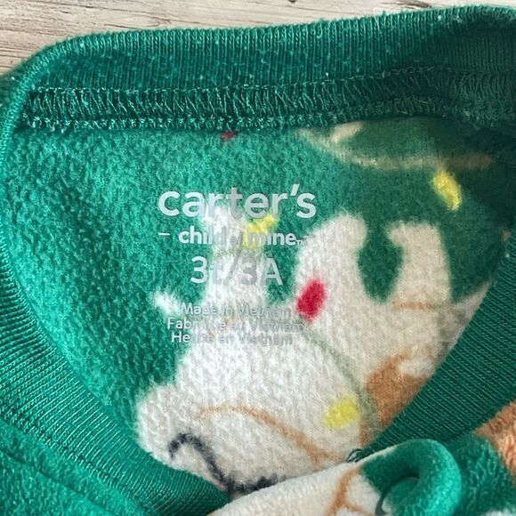 ⚡️BUNDLE⚡️ Set of 2 | Carter’s | Footie Pajama | Size: 3T - Picture 4 of 6